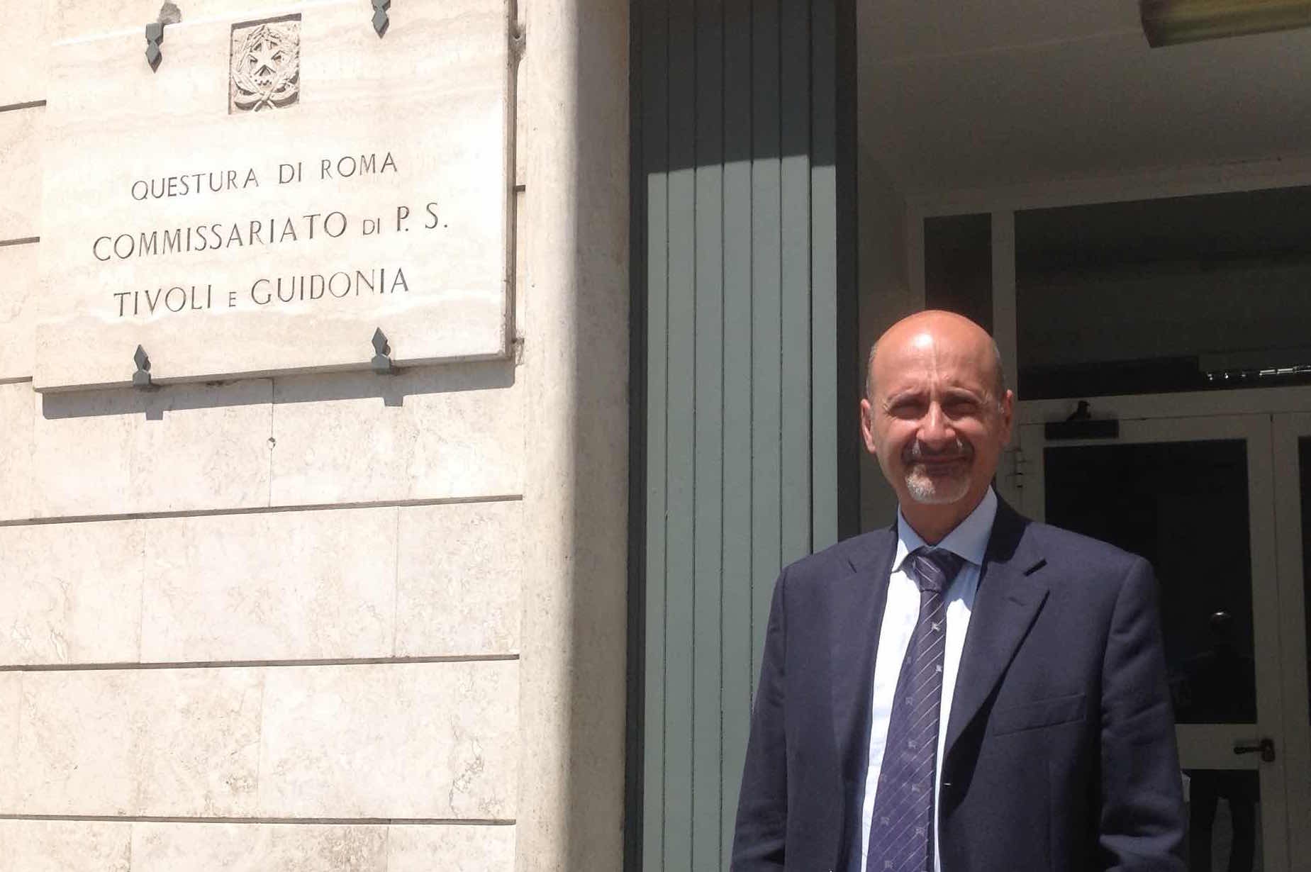 Orlando Parrella a capo del commissariato di Tivoli e Guidonia. “Priorità: controllo del territorio”