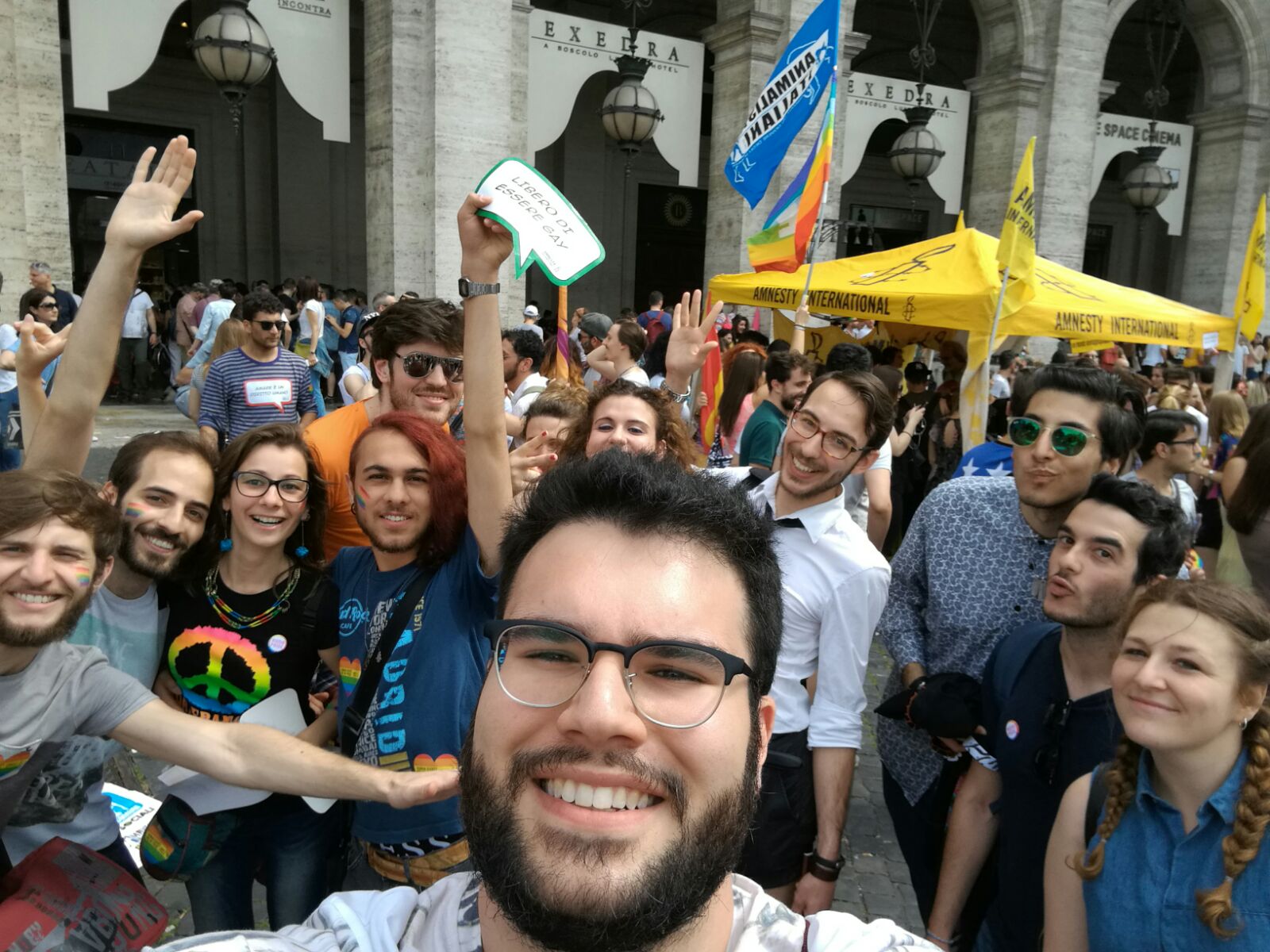 Anche Guidonia è alla marcia dei diritti Gay a Roma. Pucillo: “Lottiamo per il cambiamento”