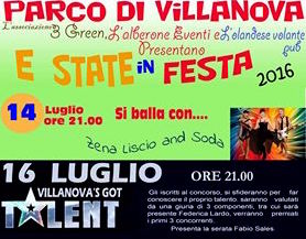 Al “Villanova’s Got Talent” in gara cantanti, ballerini e maghi: evento sabato sera nel parco