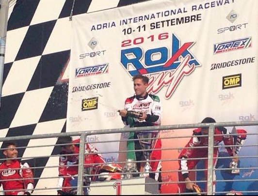 Il pilota tiburtino Riccardo Cinti campione italiano Rok Cup di go-kart. Le congratulazioni dell’amministrazione