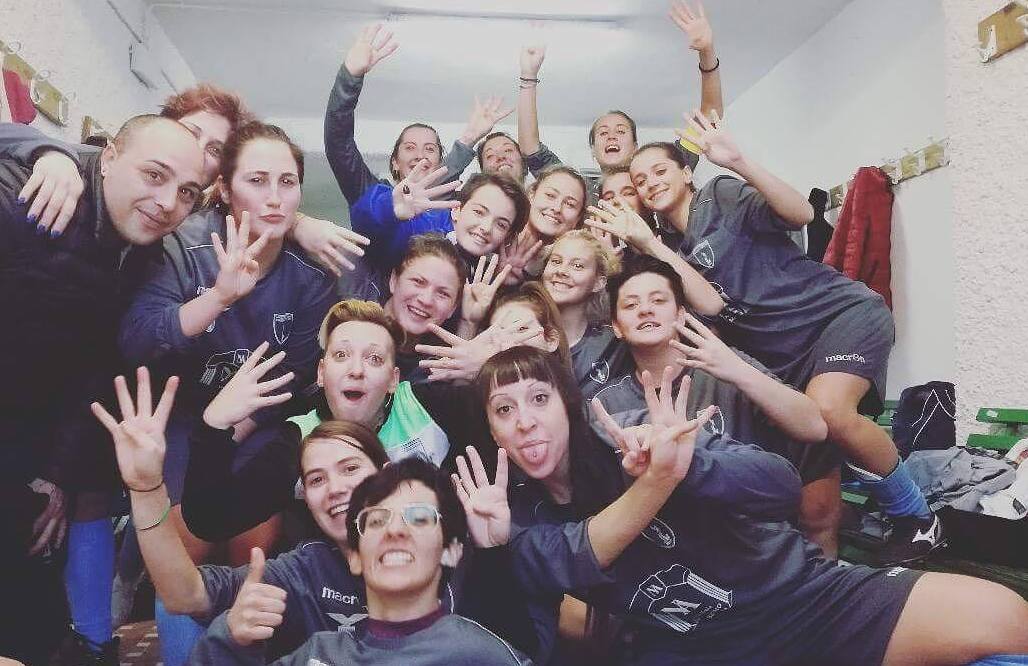 Valle Aniene Calcio. Storica vittoria per la prima squadra di calcio a 11 femminile a Tivoli