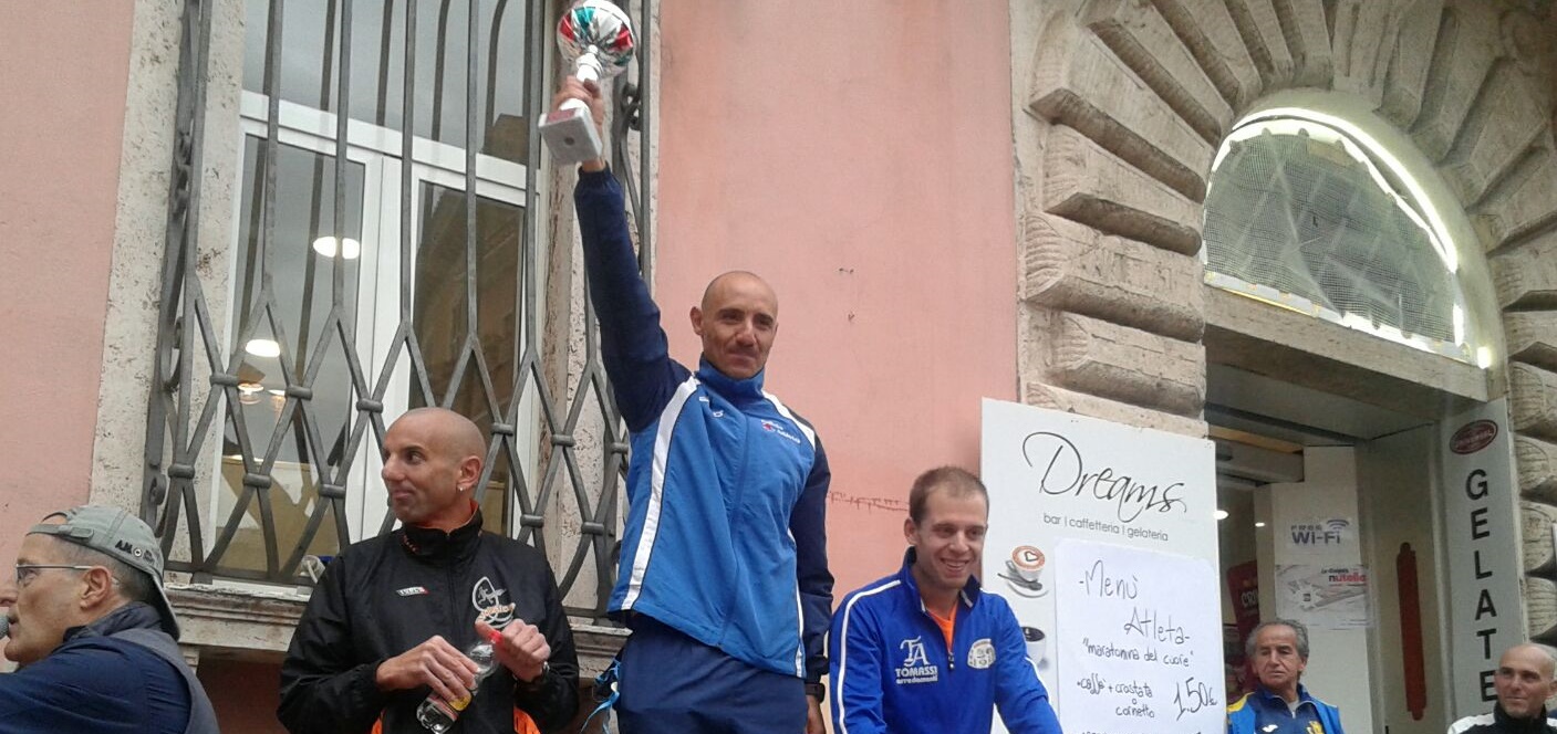 Osimani trionfa nella sua Tivoli. Alla Maratonina del Cuore più di 300 atleti da tutto il Lazio