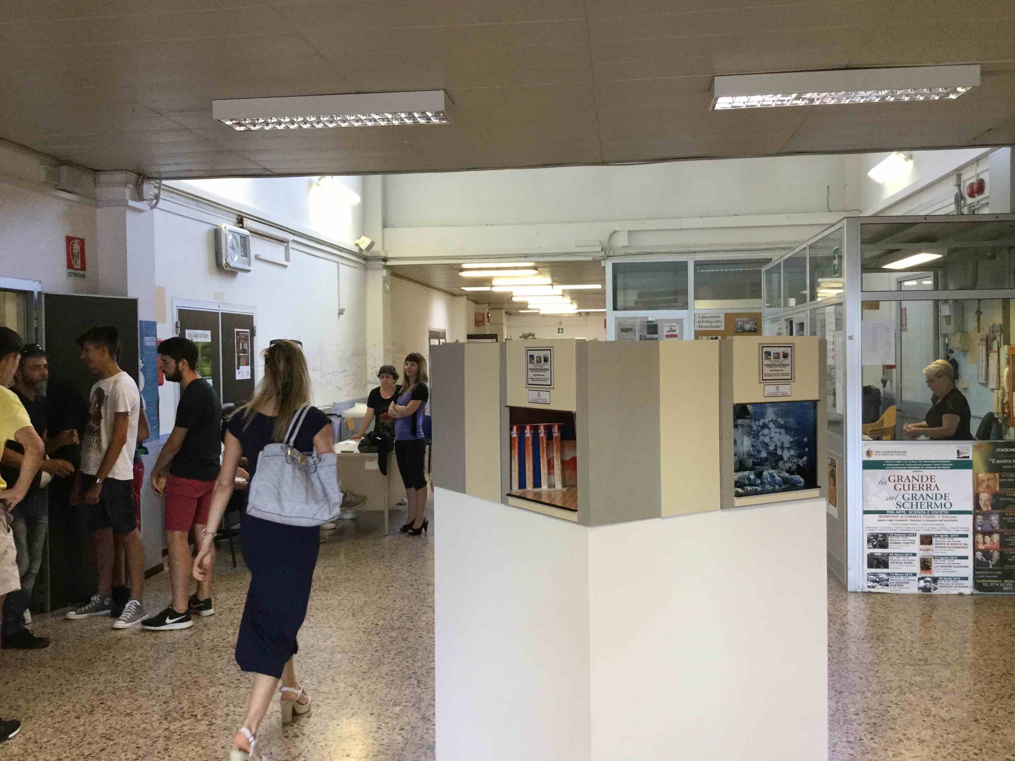 Guidonia, il liceo Majorana “apre” una galleria d’arte. E gli studenti progettano l’aula ideale