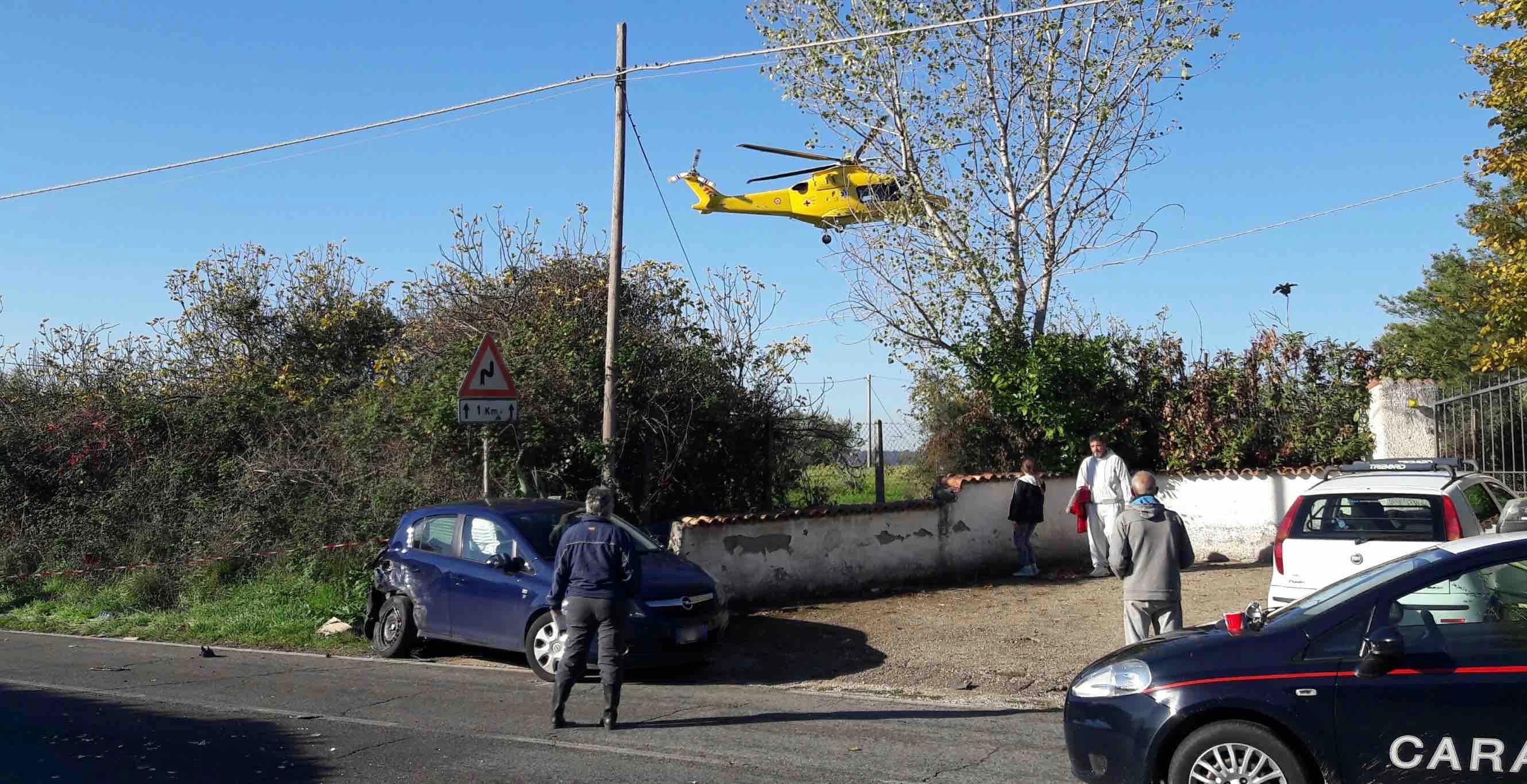 Sant’Angelo, incidente mortale sulla Palombarese: tre auto coinvolte