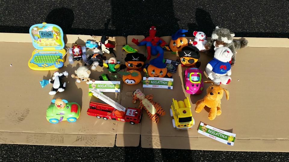 Tivoli, ricicla e regala un giocattolo: le feste diventano green e solidali
