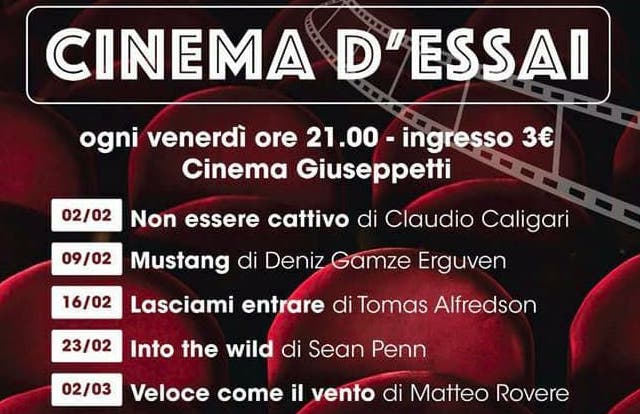 A Tivoli è cinema d’essai: per l’apertura c’è Alessandro Borghi