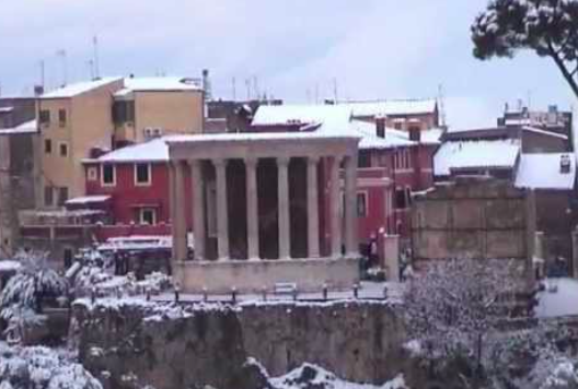 Gelo e rischio neve, disposta chiusura delle scuole a Tivoli