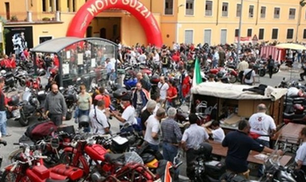 Moto Guzzi da tutta Europa a Rieti nel raduno della solidarietà per Amatrice