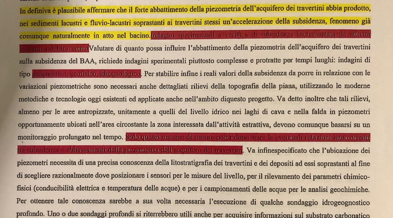 Guidonia, il Comune dà al Tar una versione “modificata” dello studio sulle cave. Scoppia il caso, per la Piseddu è un “errore”