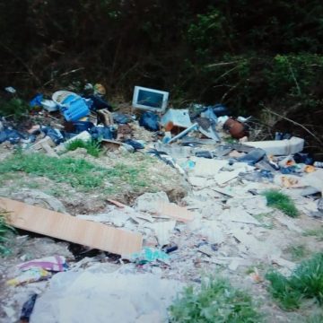 Palombara, discarica di rifiuti pericolosi e roghi tossici in campagna: denunciato