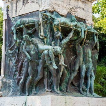 Tivoli, prima fase del restauro del monumento ai Caduti: sabato 25 la presentazione