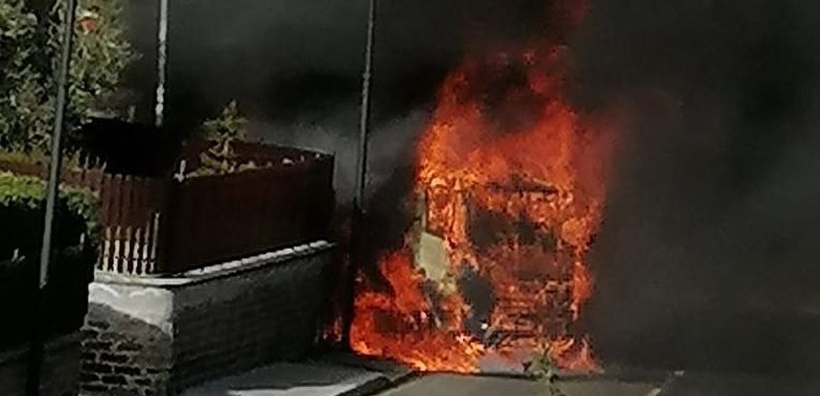 Fonte Nuova, esplode un camion: Palombarese in tilt