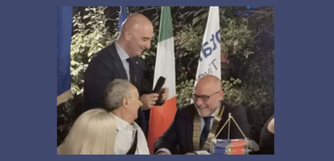 Tivoli, passaggio della campana per il Rotary Club: il presidente è Gianfranco Dragone