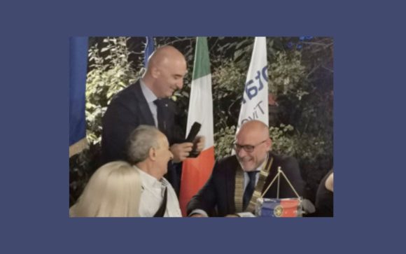 Tivoli, passaggio della campana per il Rotary Club: il presidente è Gianfranco Dragone